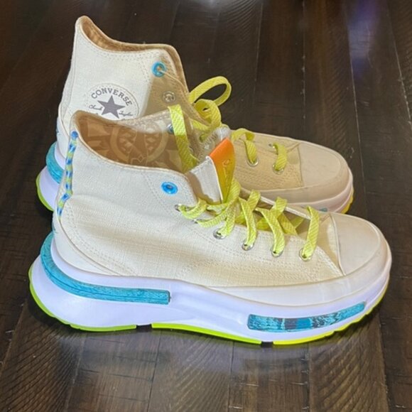 NEW Converse Run Star Legacy CX High Mi Gente Capsule Natural Sneakers Unisex main image 8